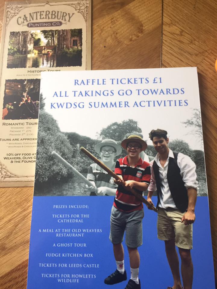 KWDSG Charity Raffle Tickets 